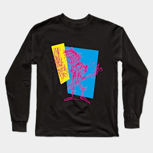 1234_Birthday_Magenta Long Sleeve T-Shirt